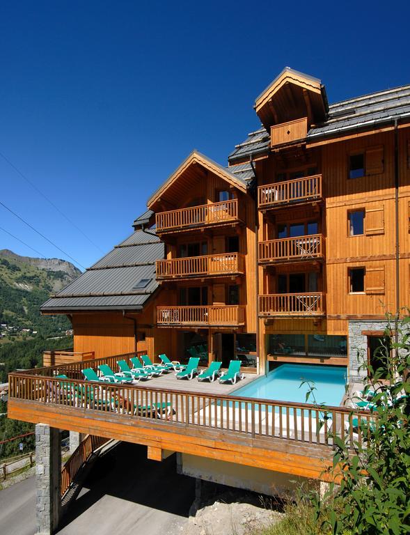 Residence Odalys Le Hameau Et Les Chalets De La Vallee D'Or Valloire Kültér fotó