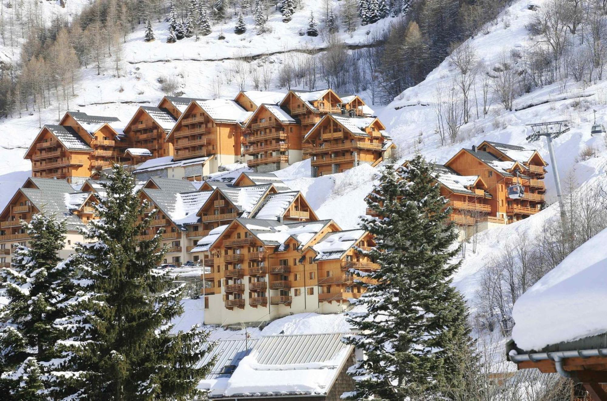 Residence Odalys Le Hameau Et Les Chalets De La Vallee D'Or Valloire Kültér fotó