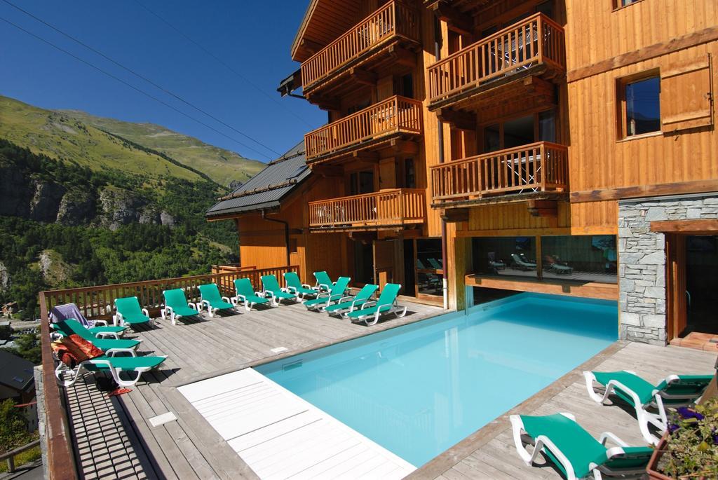 Residence Odalys Le Hameau Et Les Chalets De La Vallee D'Or Valloire Kültér fotó